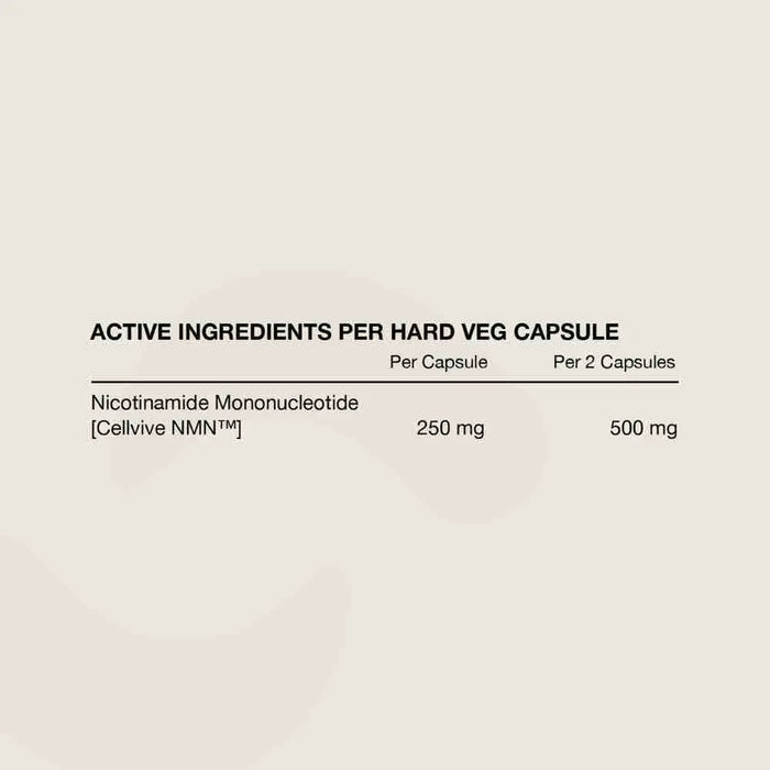 Switch Nutrition NMN Cellvive Nicotinamide Mononucleotide 60 Caps