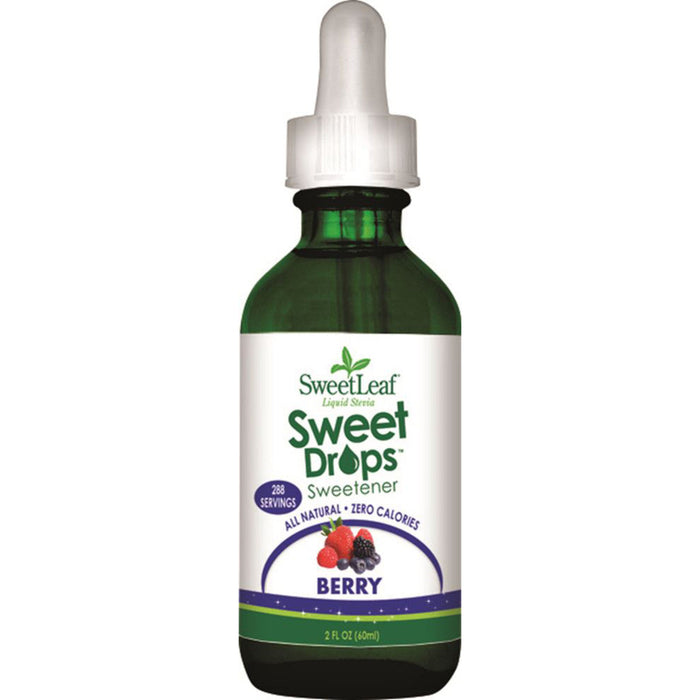 Sweet Leaf Sweet Drops Liquid Stevia 60ml Berry
