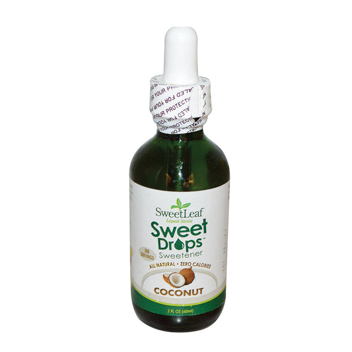 Sweet Leaf Sweet Drops Liquid Stevia 60ml Coconut