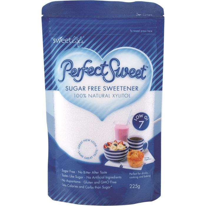 Sweet Life 100% Natural Xylitol Perfect Sweet 225g