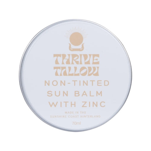 Thrive Tallow Non Tinted Sun Balm with Zinc 70ml