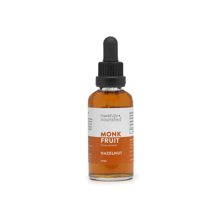 THANKFULLY NOURISHED Monk Fruit Concentrate Hazelnut 50ml