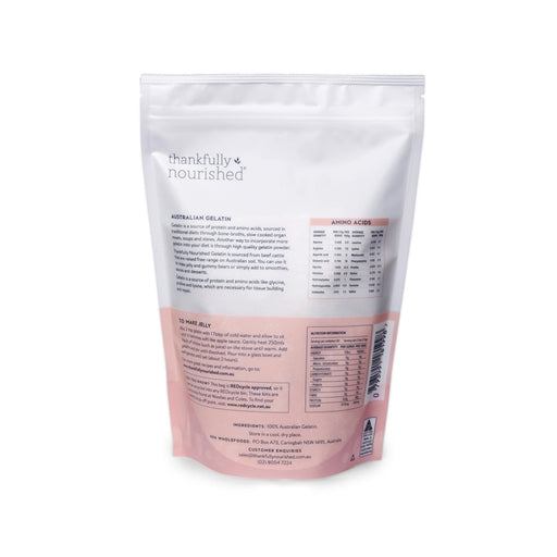 THANKFULLY NOURISHED Australian Gelatin 400g