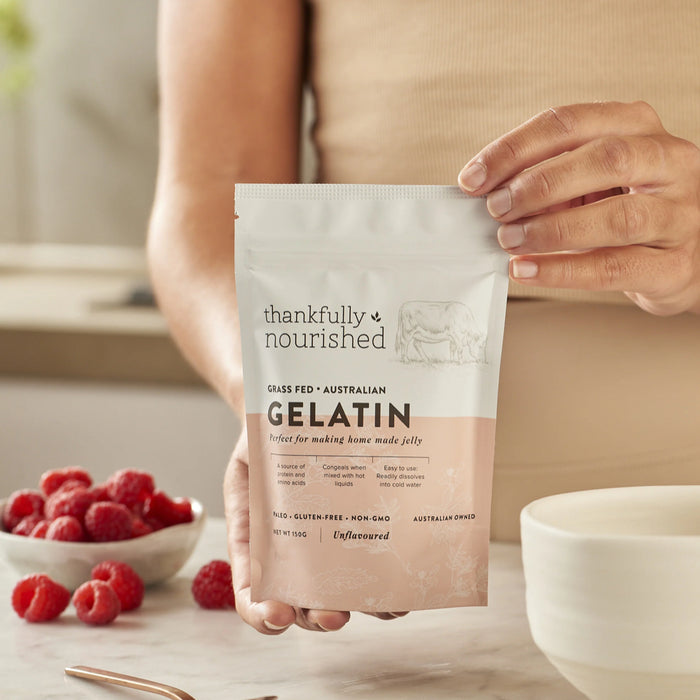 THANKFULLY NOURISHED Australian Gelatin 125g