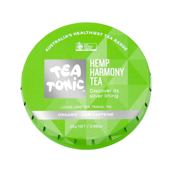 Tea Tonic Organic Hemp Harmony Caddy 20 Teabags