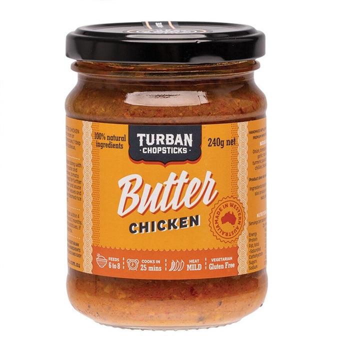 Turban Chopsticks Curry Paste 240g different flavours Butter Chicken