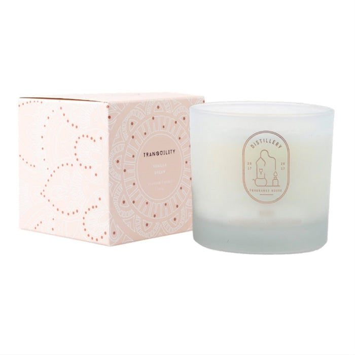 DISTILLERY FRAGRANCE HOUSE Soy Candle 190g Tranquility (Vanilla Dream)