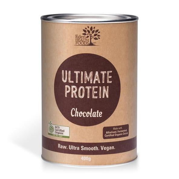 EDEN HEALTHFOODS Ultimate Protein Sprouted Brown Rice 400g Chocolate