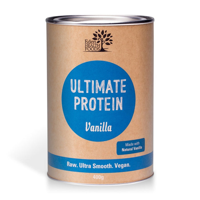 EDEN HEALTHFOODS Ultimate Protein Sprouted Brown Rice 400g Vanilla