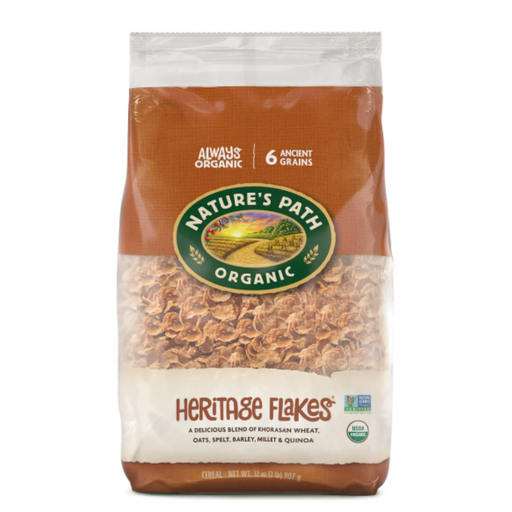 Heritage flakes front of eco pack
