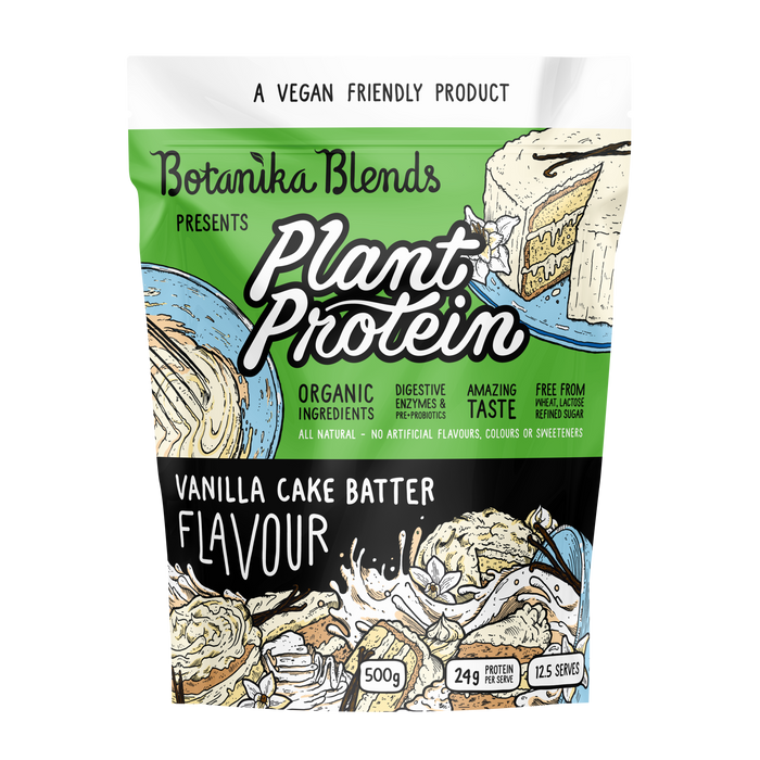 BOTANIKA BLENDS Plant Protein Vanilla Cake Batter 500g