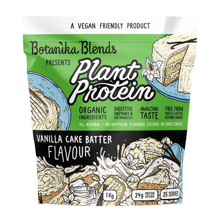 BOTANIKA BLENDS Plant Protein Vanilla Cake Batter 1Kg