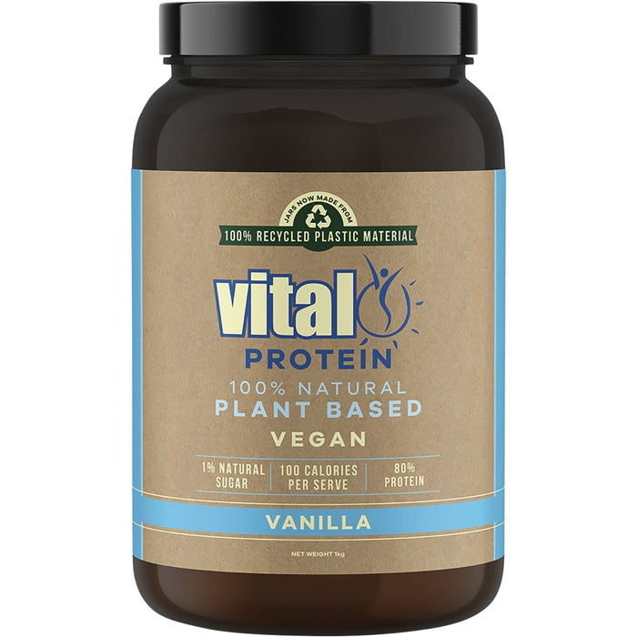 VITAL PROTEIN - Organic Vanilla Pea Protein Isolate - 1kg