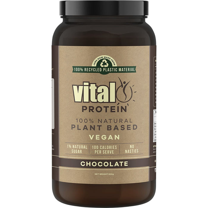 VITAL PROTEIN Organic Chocolate Pea Protein Isolate 500g