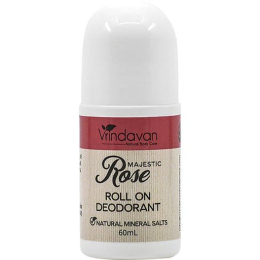 VRINDAVAN Majestic Rose Roll-on Organic Deodorant 50ml