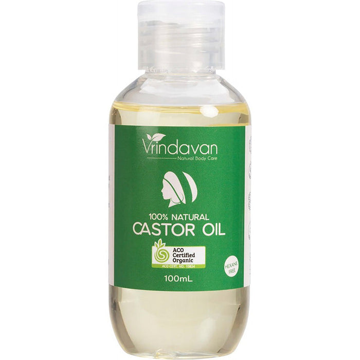 VRINDAVAN Castor Oil Certified Organic 100ml