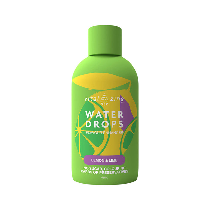 Vital Zing Water Drops (Flavour Enhancer with Stevia) 45ml Lemon Lime