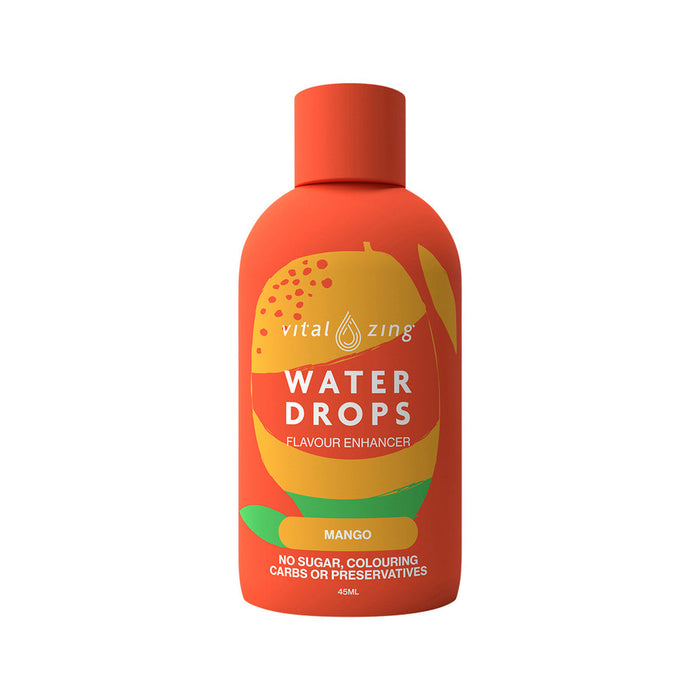 Vital Zing Water Drops (Flavour Enhancer with Stevia) 45ml Mango