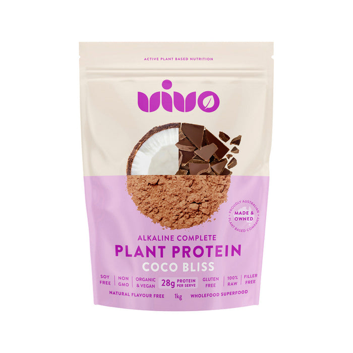 Vivo Alkaline Protein Organic & Raw Alkaline Complete Protein Coco Bliss 1kg