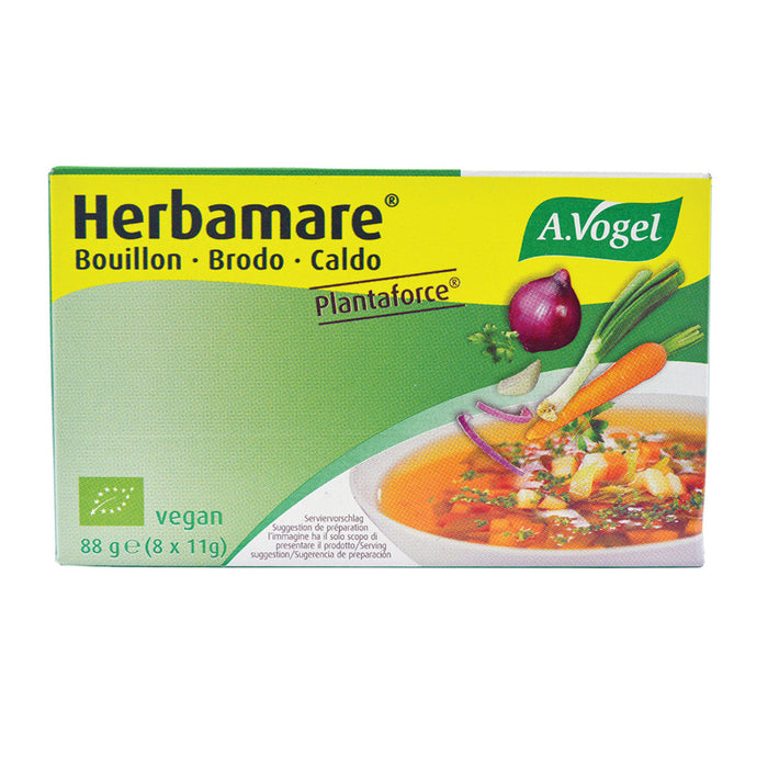 A VOGEL Herbamare Organic Bouillon Vegetable Stock Cubes Regular 88g