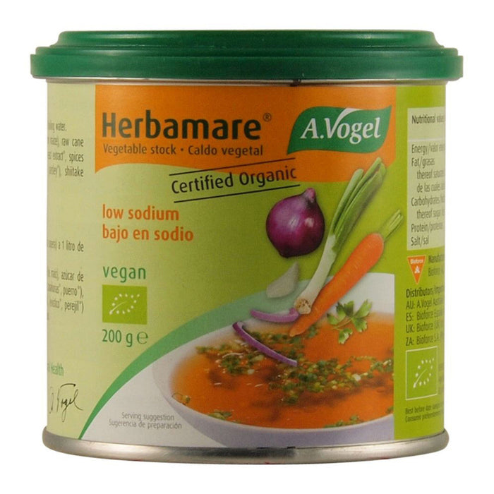 A VOGEL Herbamare Organic Vegetable Stock Low Sodium 200g