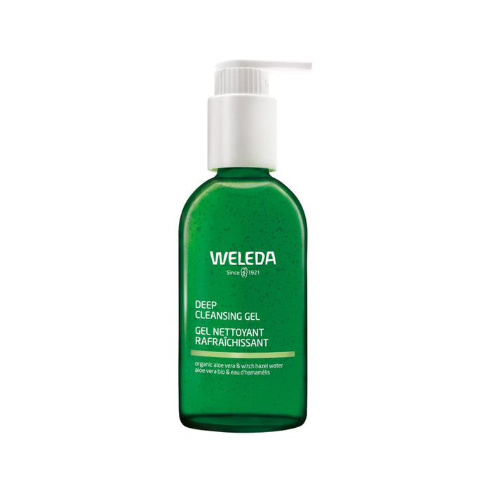 Weleda Deep Cleansing Gel (Organic Aloe Vera & Witch Hazel Water) 150ml