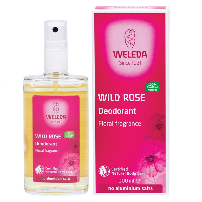 WELEDA Deodorant 100ml Wild Rose