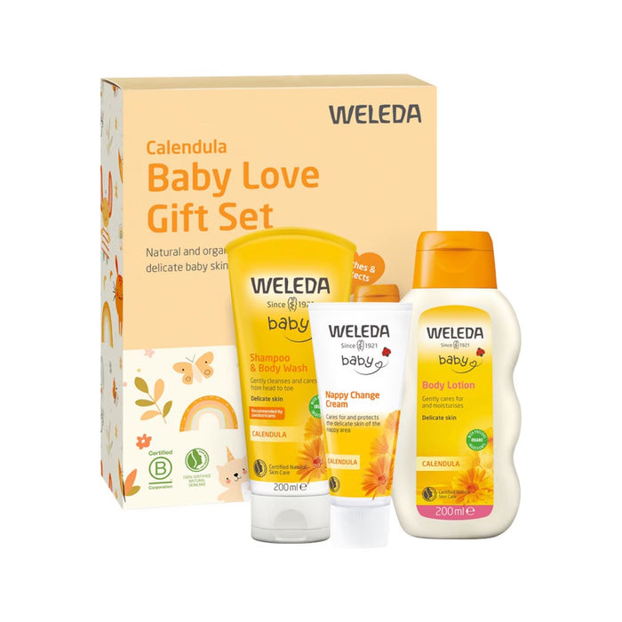 Weleda Baby Calendula Baby Love Gift Set x 3 Pack