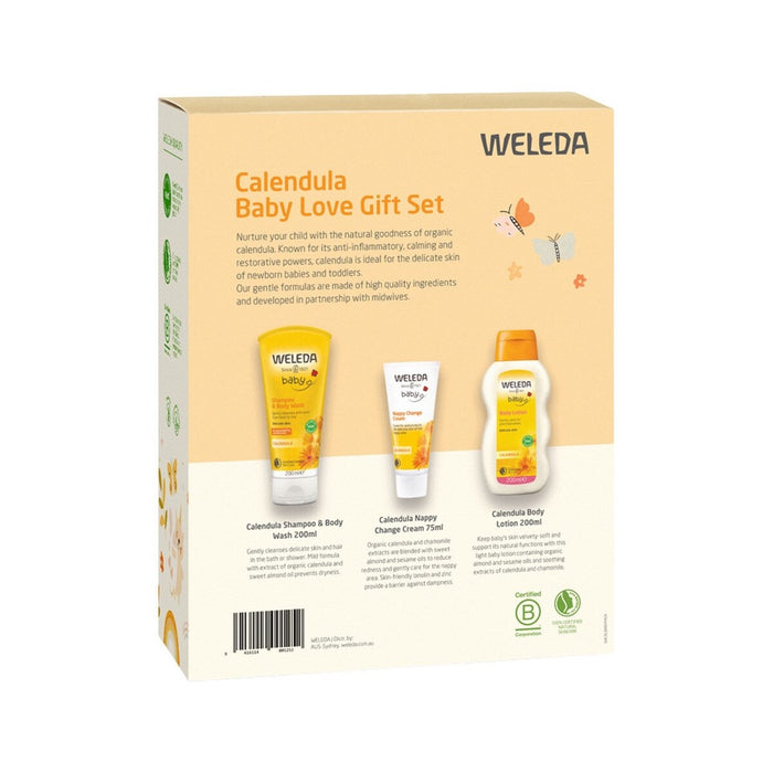 Weleda Baby Calendula Baby Love Gift Set x 3 Pack