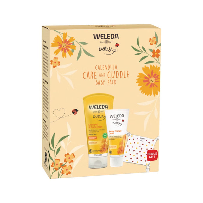 Weleda Baby Calendula Care and Cuddle Baby Pack