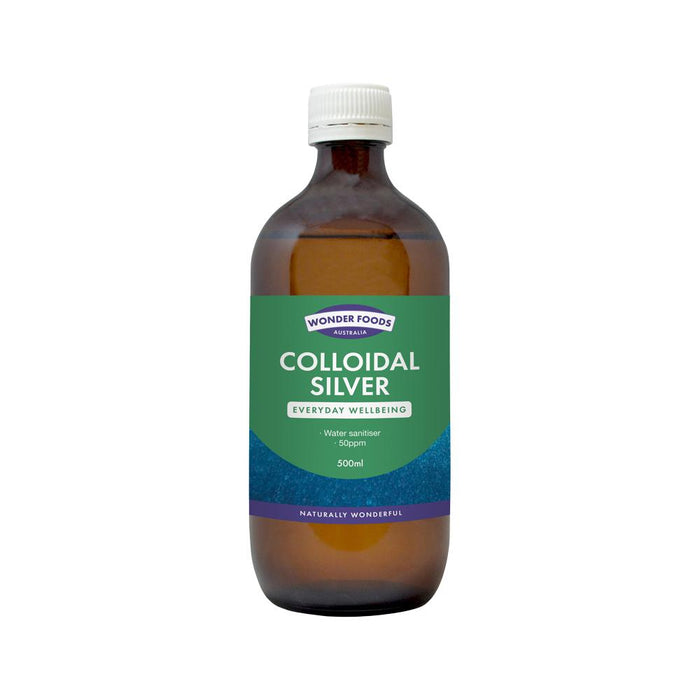 WONDER FOODS Colloidal Silver 50PPM 500ml