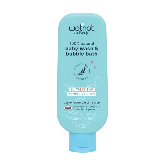 Wotnot Baby Wash & Bubble Bath Suitable For Sensitive Skin 250ml