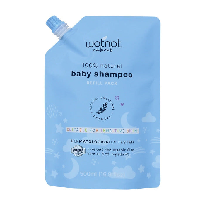 Wotnot Baby Shampoo Suitable For Sensitive Skin 500ml