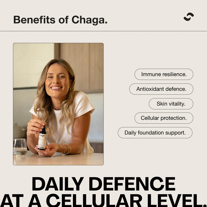 SWITCH NUTRITION Chaga Double Strength 2:1 Mushroom Liquid Extract 60ml