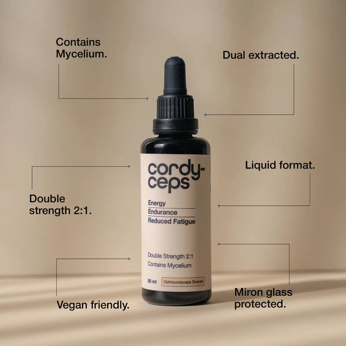 SWITCH NUTRITION Cordyceps 2:1 Mushroom Liquid Extract 60ml