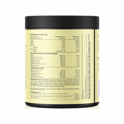 SWITCH NUTRITION Hydrate Everyday Sugar Free Electrolytes Mango Passionfruit 300g