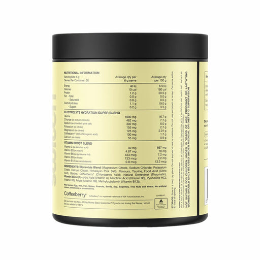 SWITCH NUTRITION Hydrate Everyday Sugar Free Electrolytes Peach Iced Tea 300g