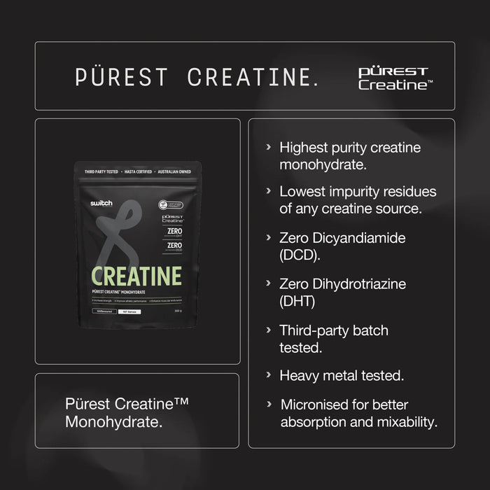 SWITCH NUTRITION Perform Purest® Creatine Monohydrate 500g