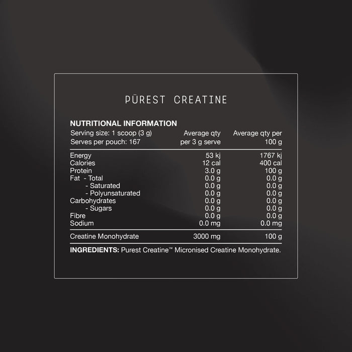 SWITCH NUTRITION Perform Purest® Creatine Monohydrate 500g