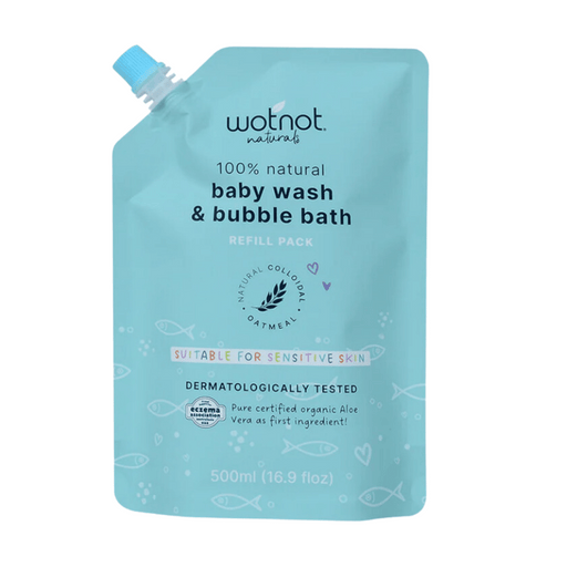 Wotnot Baby Wash & Bubble Bath Suitable For Sensitive Skin 500ml
