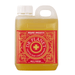 Dr. Planet organic unscented castile soap concentrate bottle with yellow liquid and a red label in a clear plastic jug