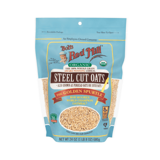 Bob's Red Mill Organic Steel Cut Oats Golden Spurtle 680g 