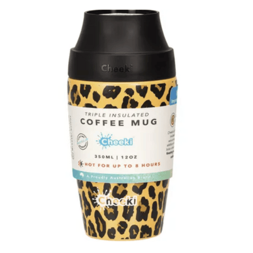 CHEEKI Coffee Mug Leopard 350 ml
