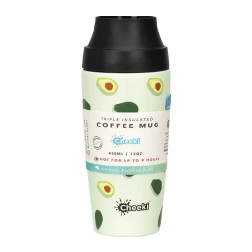 Cheeki Coffee Mug Avocado 350ml