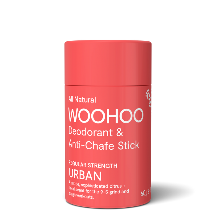 Woohoo Body Deodorant & Anti-Chafe Stick 60g Urban