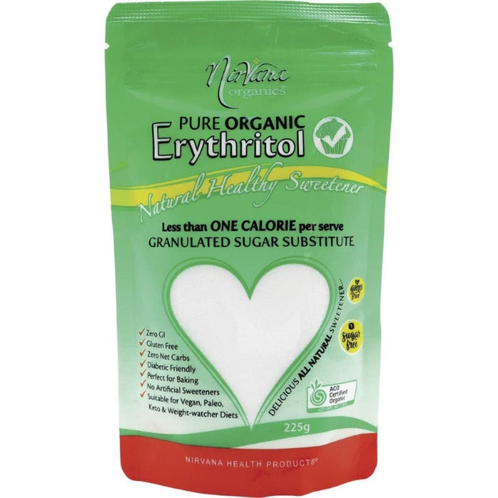 NIRVANA ORGANICS Pure Organic Erythritol 225g