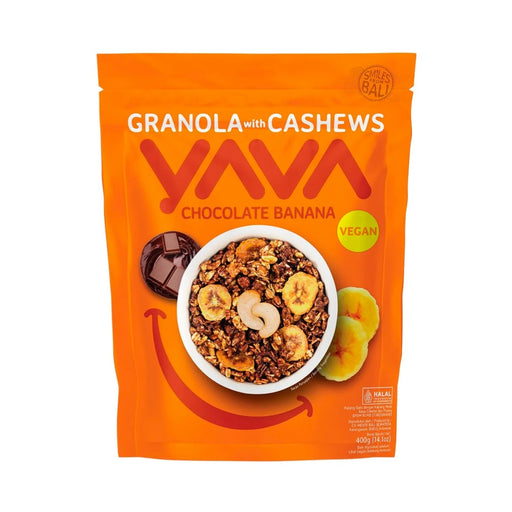 Yava Granola with Cashews Chocolate Banana 400g