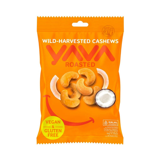 Yava Wild-Harvested Cashews Roasted 10x35g