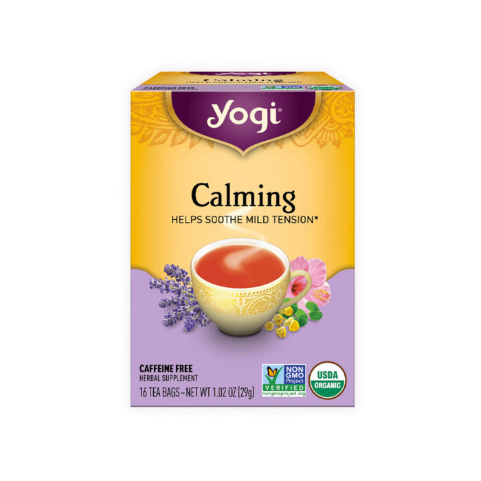 YOGI TEA Herbal Tea Bags Calming 16 Tea Bags 1 Pack
