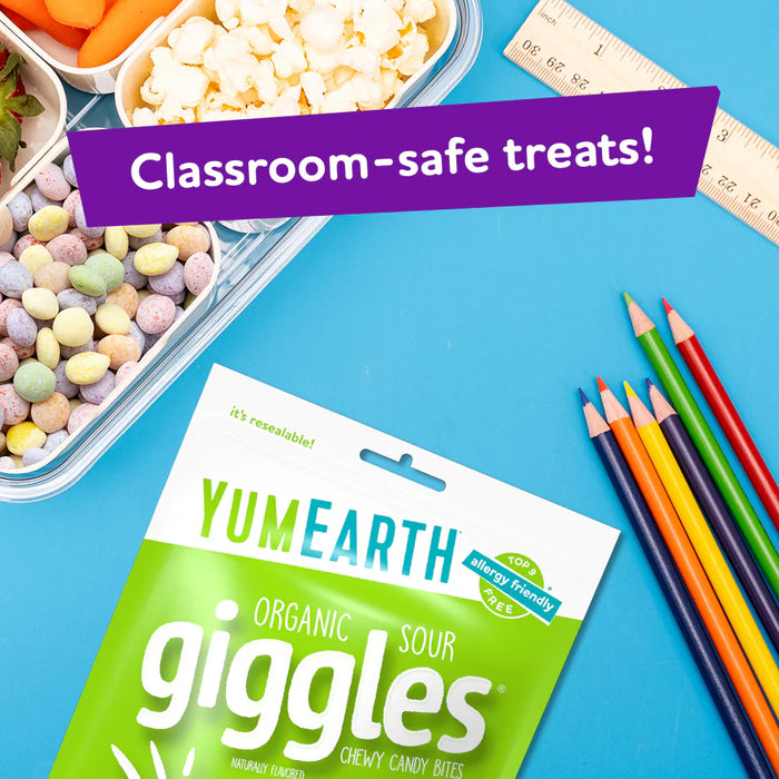 YUMEARTH Organic Sour Giggles 142g